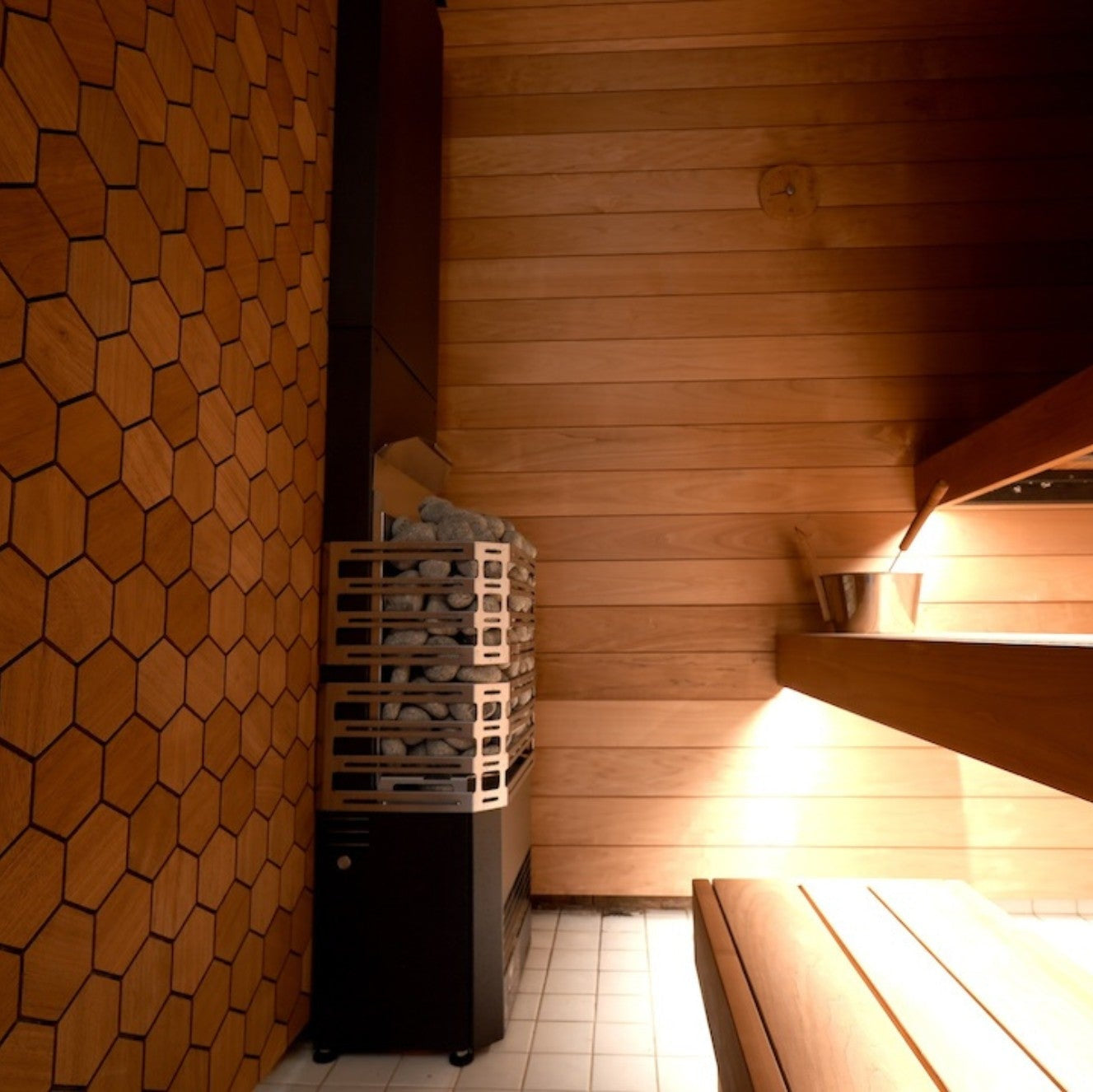 Saunum Electric Sauna Heater w/Climate Equalizer 4.8kW | AIR 5
