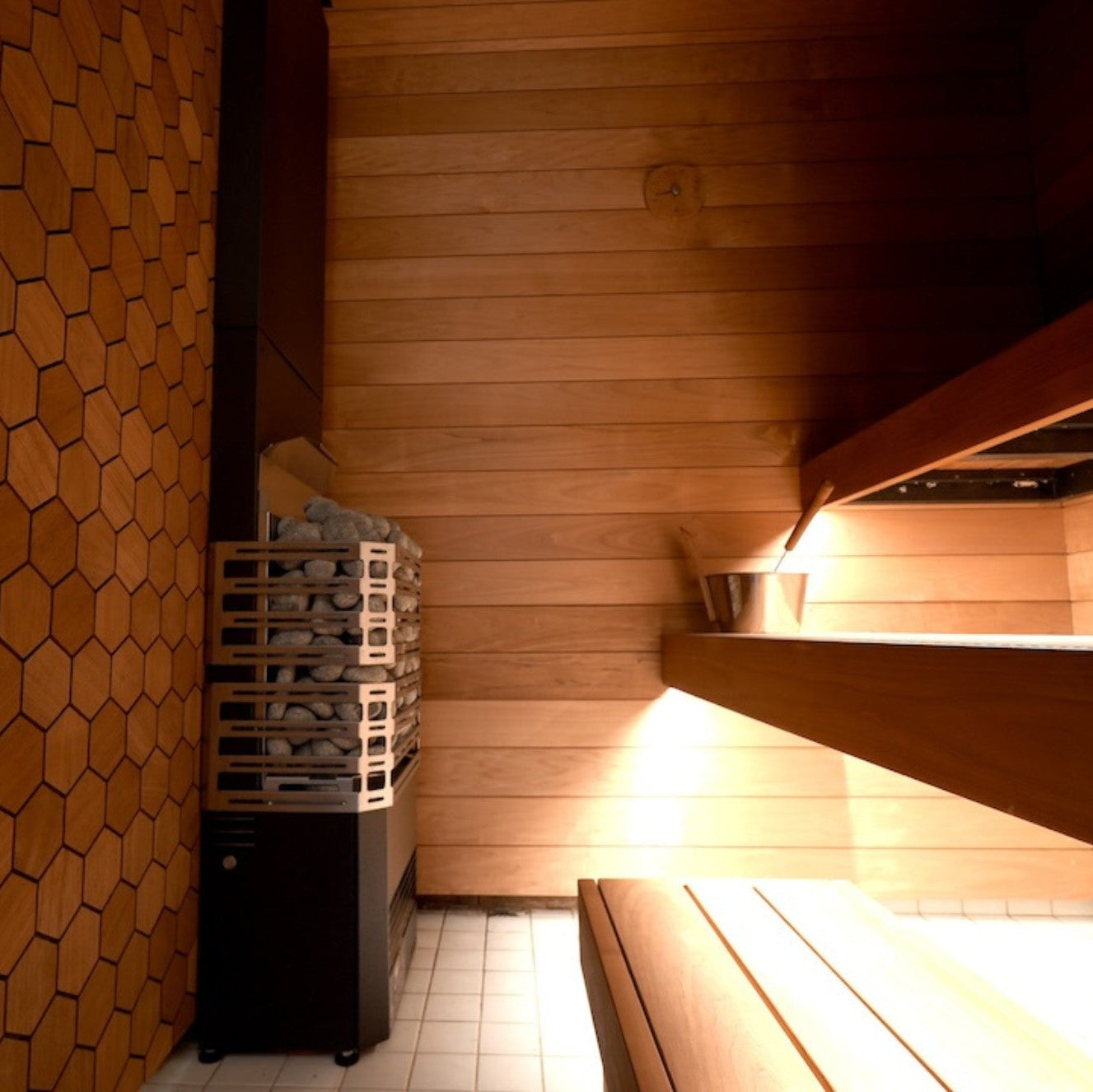 Saunum Electric Sauna Heater w/Climate Equalizer 6.4kW | AIR 7