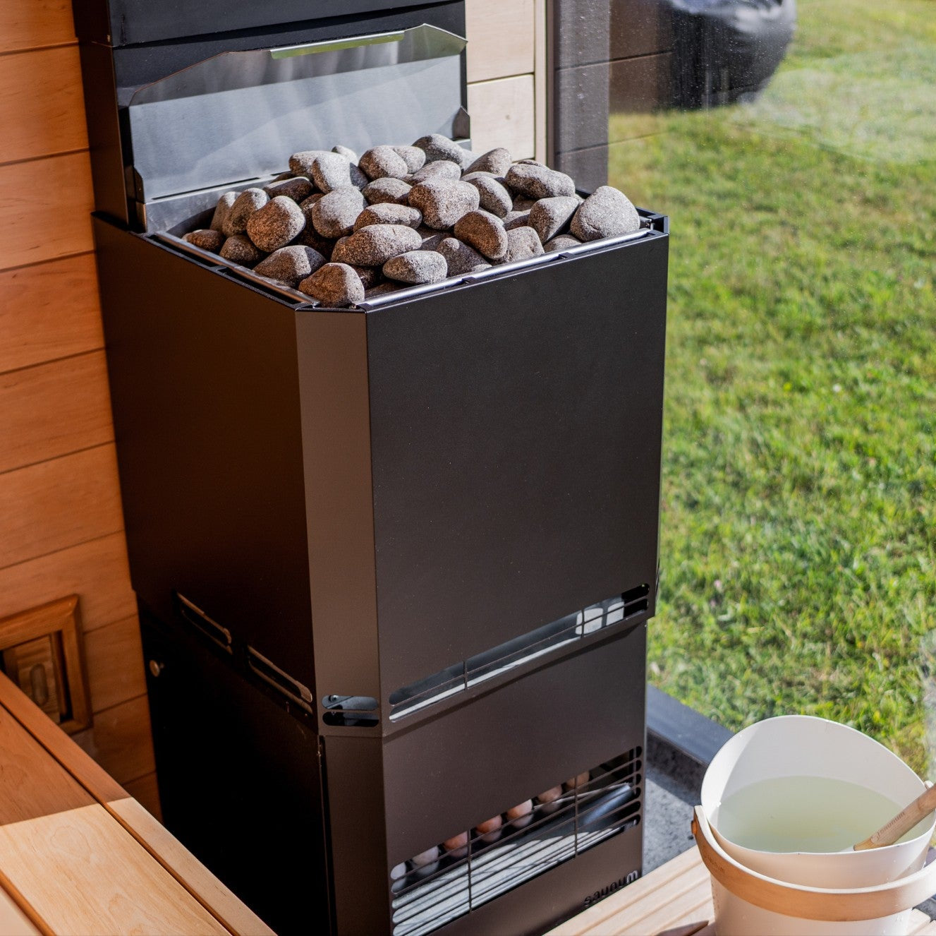 Saunum Electric Sauna Heater w/Climate Equalizer | AIR L