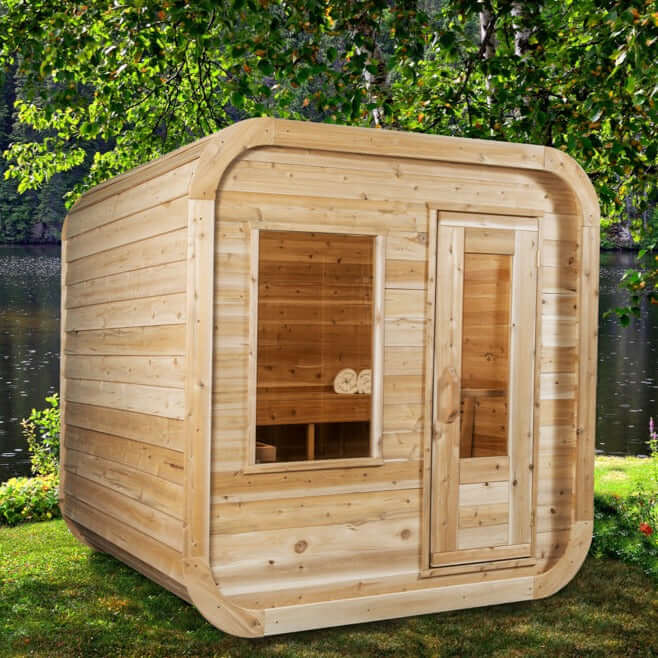 Dundalk Leisurecraft Canadian Timber 2-4 Person Luna Sauna | CTC22LU