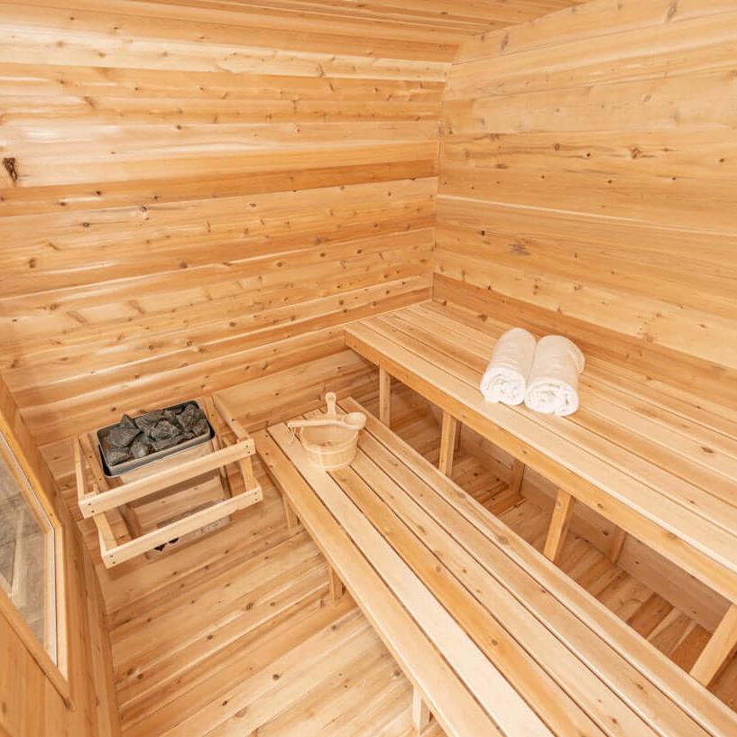 Dundalk Leisurecraft Canadian Timber 2-4 Person Luna Sauna | CTC22LU