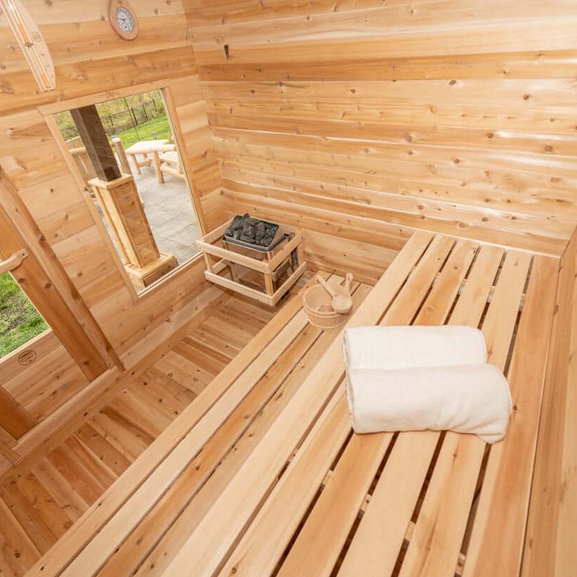 Dundalk Leisurecraft Canadian Timber 2-4 Person Luna Sauna | CTC22LU