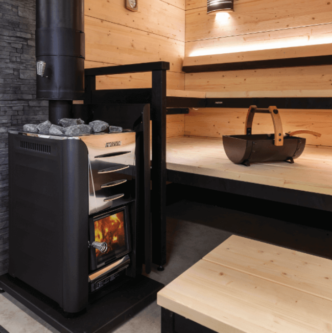 Harvia M3 16.5kW Wood-Burning Sauna Stove