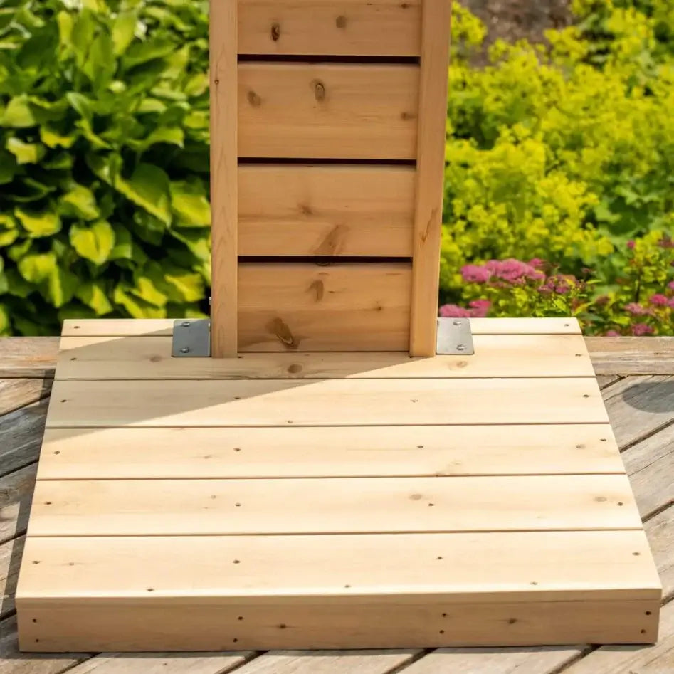 Dundalk Leisurecraft Canadian Timber Sierra Pillar Outdoor Shower | CTC105