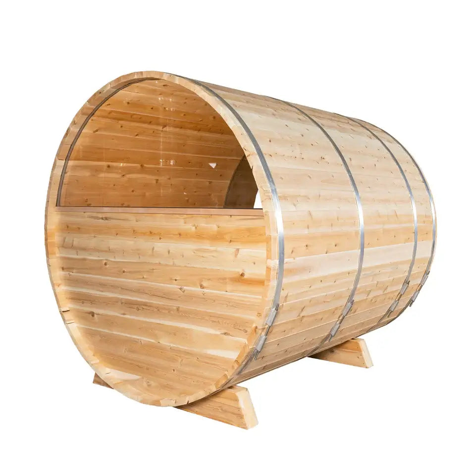 Dundalk Leisurecraft Canadian Timber 6-Person Tranquility MP Barrel Sauna | CTC2345MP