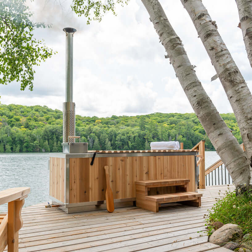 Dundalk Leisurecraft The Starlight Wood-Burning Hot Tub | CT372W