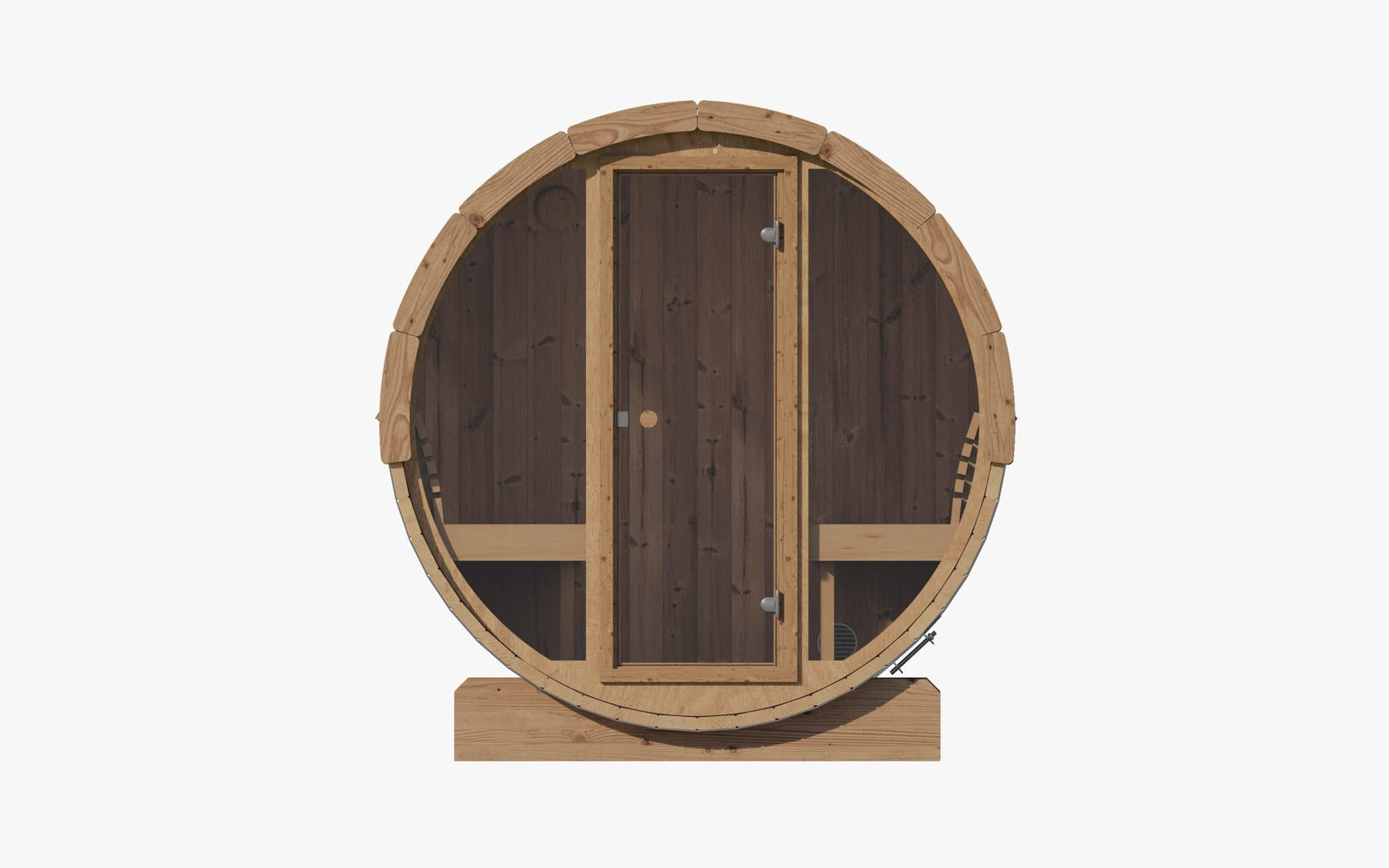 SaunaLife E7 4-Person Barrel Sauna | Ergo Models E7/ E7W/ E7G