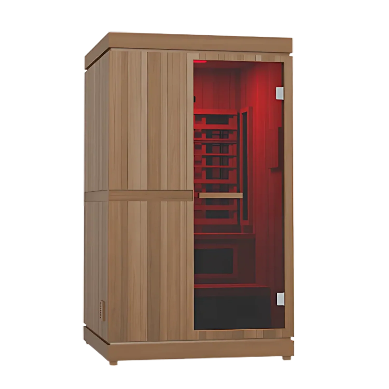 Finnmark FD-4 Trinity 2-Person Hybrid Indoor Sauna with Traditional Heater, Infrared & Red Light Therapy | FD-KN004