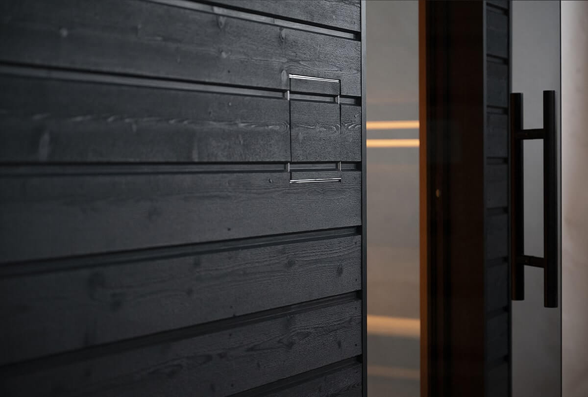 SaunaLife G6 5-Person Pre-Assembled Outdoor Sauna Cabin