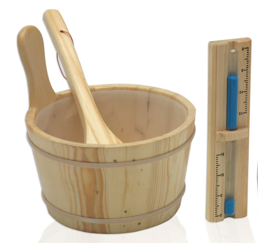 Golden Designs Toledo 6-Person Hybrid Indoor Sauna w/ Full Spectrum Infrared & Harvia Traditional Electric Heater Kit | GDI-8360-01