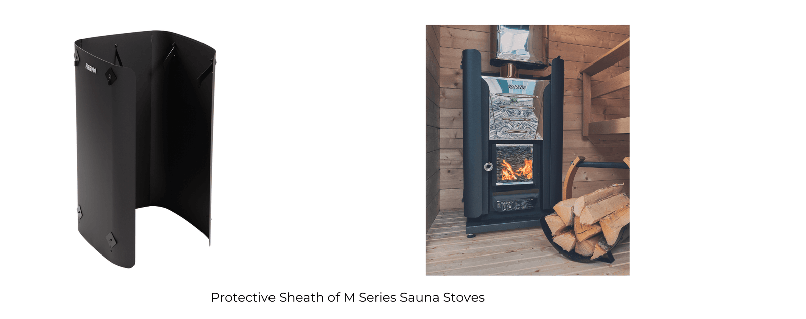 Harvia M3 16.5kW Wood-Burning Sauna Stove