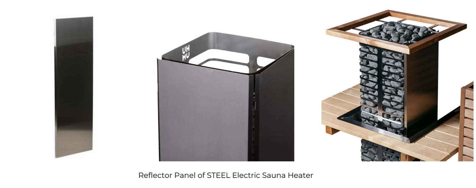 HUUM STEEL Electric Sauna Heater 6/9/10.5kW