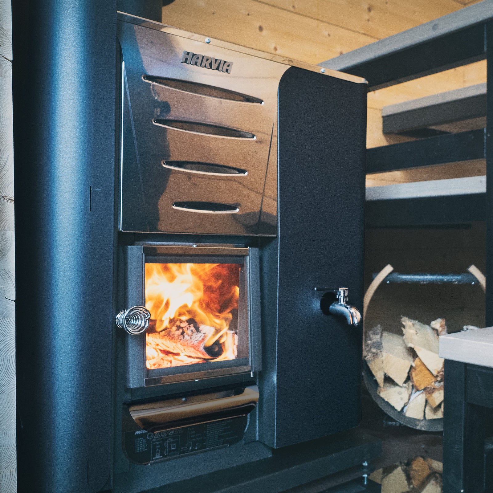 Harvia 20 PRO 24kW Wood-Burning Sauna Stove