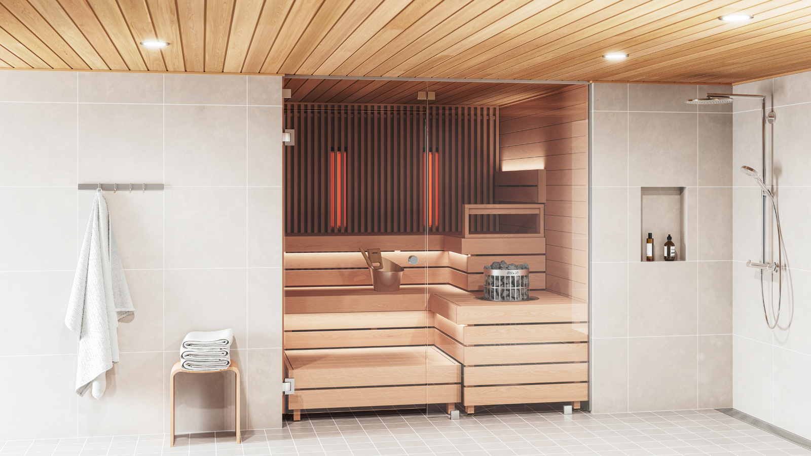 Harvia Cilindro Half Series Electric Sauna Heater 6/8/9/10.5kW