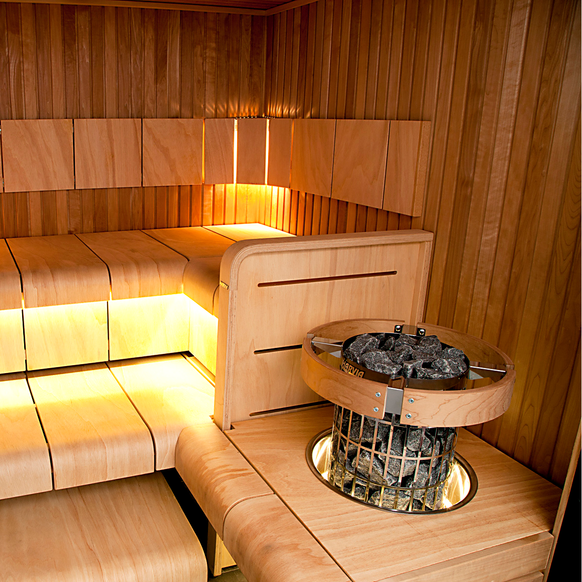 Harvia Cilindro Half Series Electric Sauna Heater 6/8/9/10.5kW