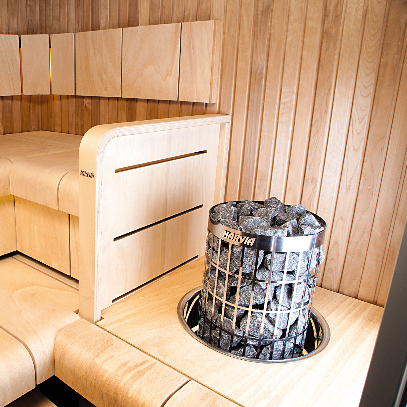 Harvia Cilindro Half Series Electric Sauna Heater 6/8/9/10.5kW