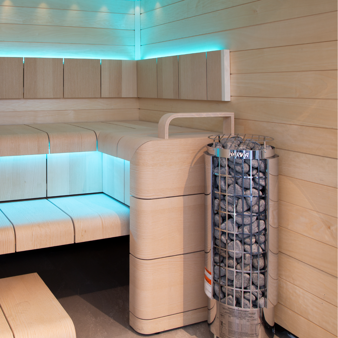 Harvia Cilindro Half Series Electric Sauna Heater 6/8/9/10.5kW