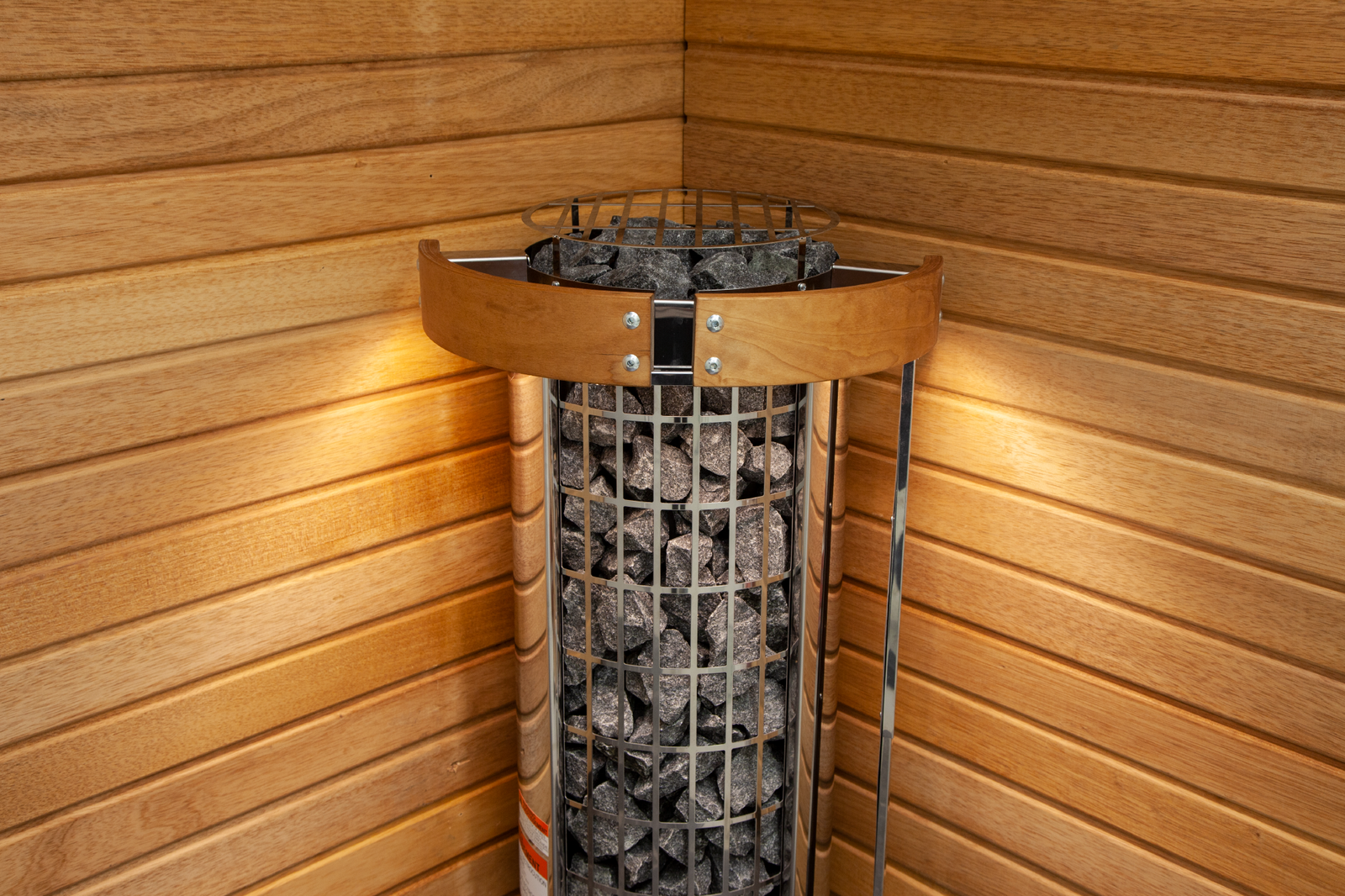 Harvia Cilindro Half Series Electric Sauna Heater w/ Built-in Control 6/8/9kW
