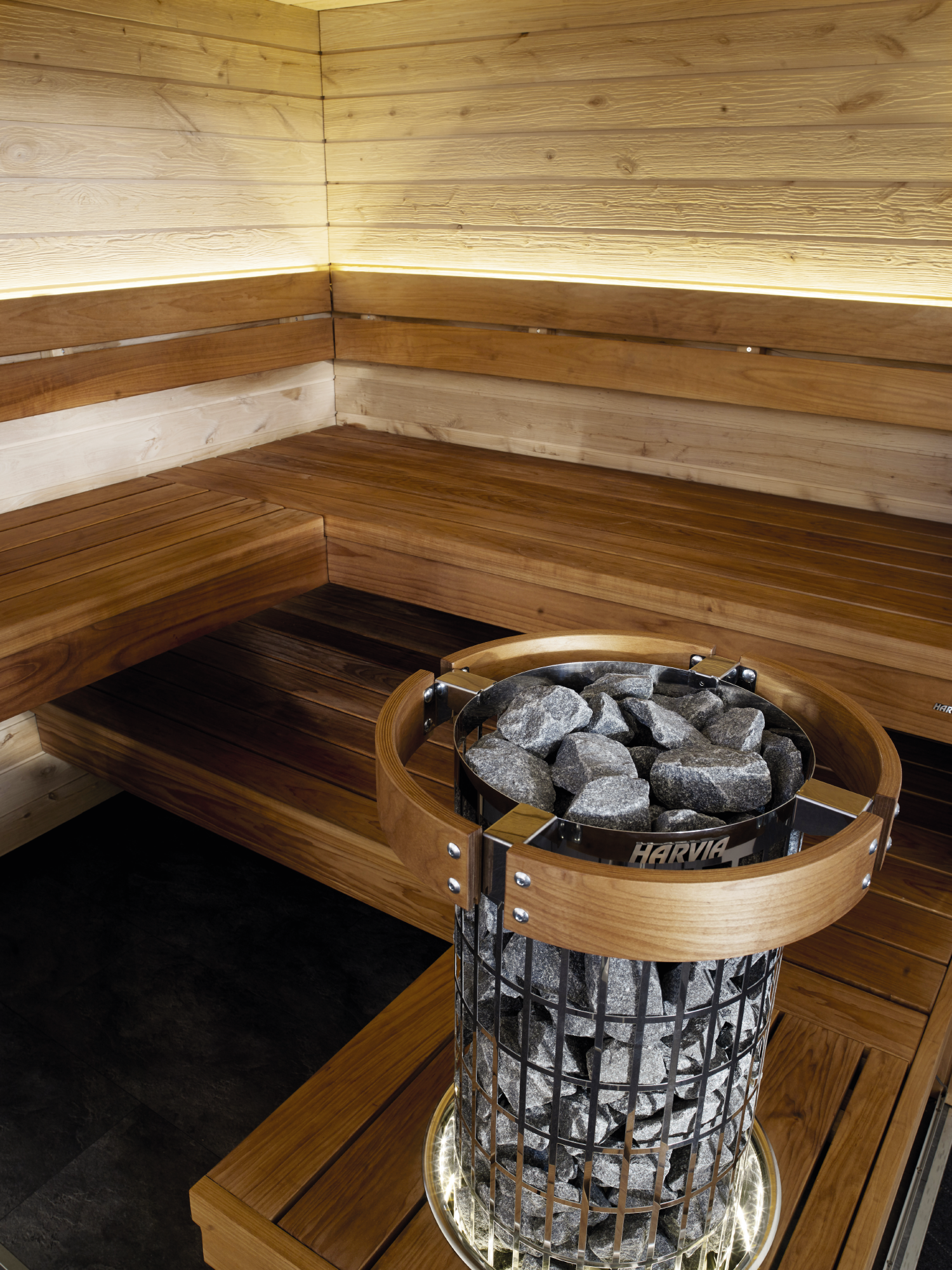 Harvia Cilindro Half Series Electric Sauna Heater 6/8/9/10.5kW