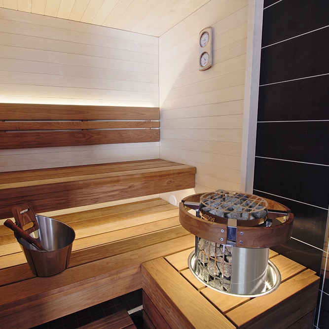 Harvia Cilindro Half Series Electric Sauna Heater 6/8/9/10.5kW
