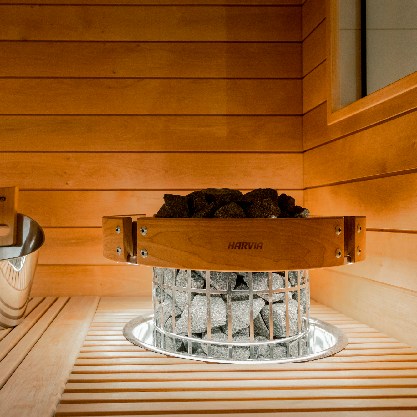 Harvia Cilindro Half Series Electric Sauna Heater 6/8/9/10.5kW