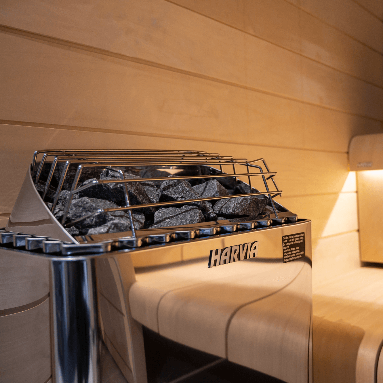 Harvia KIP Electric Sauna Heater w/ Built-in Controls 4.5/6/8kW