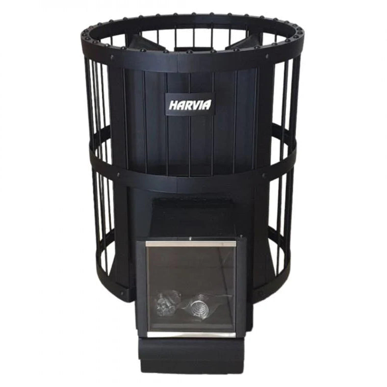 Harvia Legend 150 SL 16kW Wood-Burning Sauna Stove w/ exterior feed | WK150LDSL