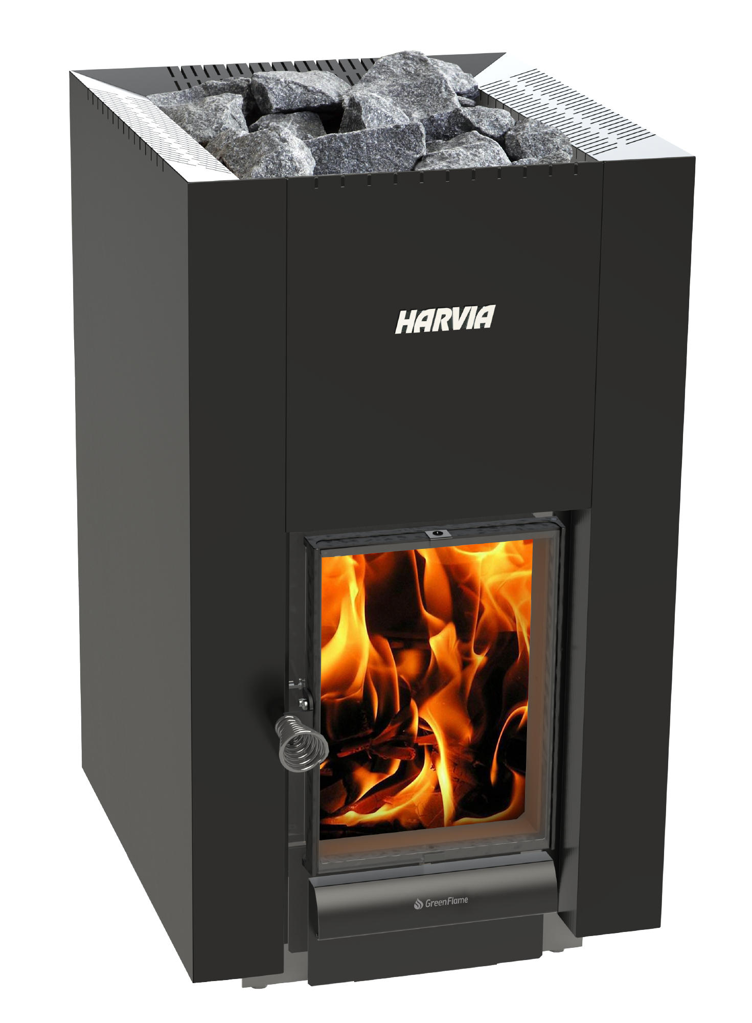 Harvia Linear 22 GreenFlame 15.7kW Wood Burning Sauna Stove