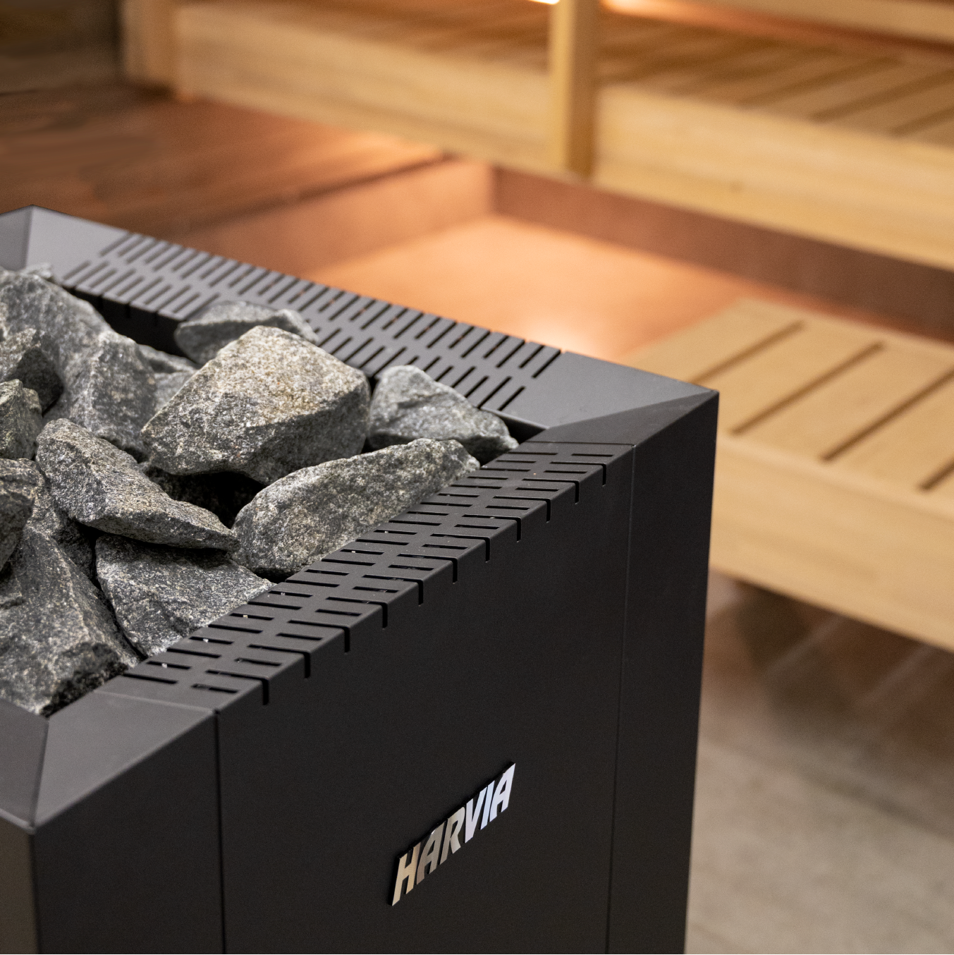 Harvia Linear 22 GreenFlame 15.7kW Wood Burning Sauna Stove