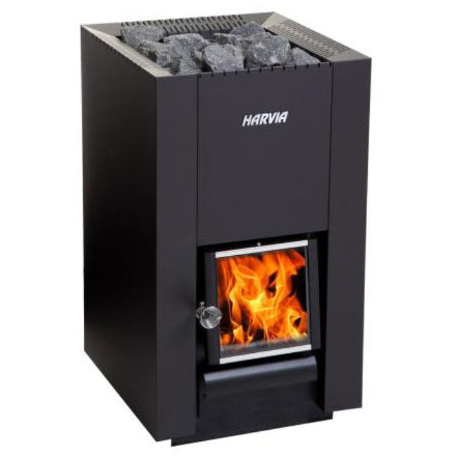 Harvia Linear 16 17.9kW Wood Burning Sauna Stove
