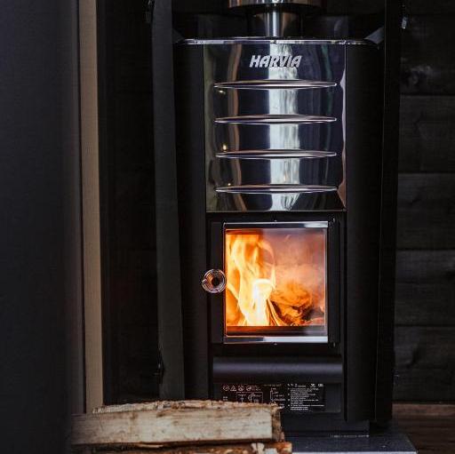 Harvia M3 16.5kW Wood-Burning Sauna Stove