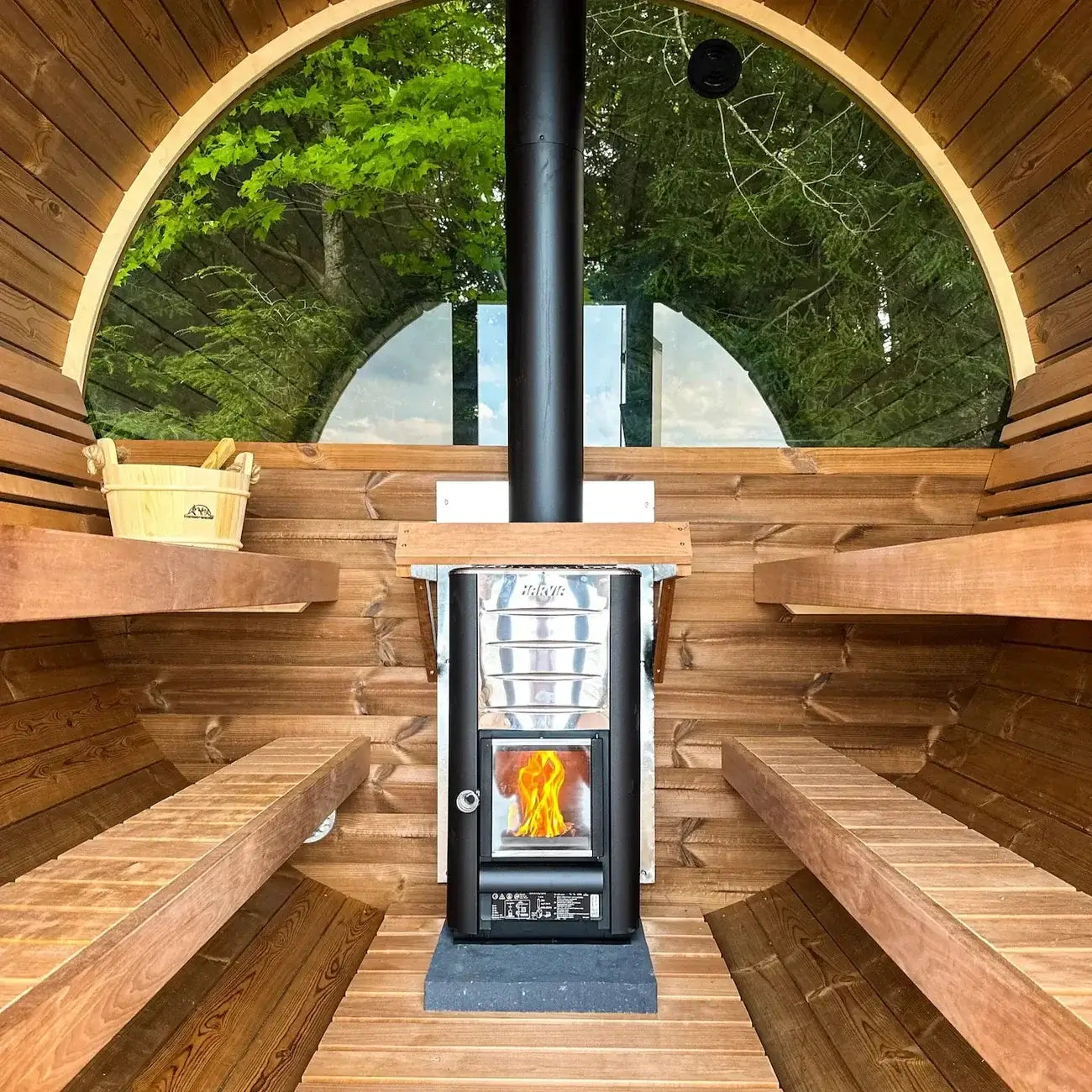 Harvia M3 16.5kW Wood-Burning Sauna Stove