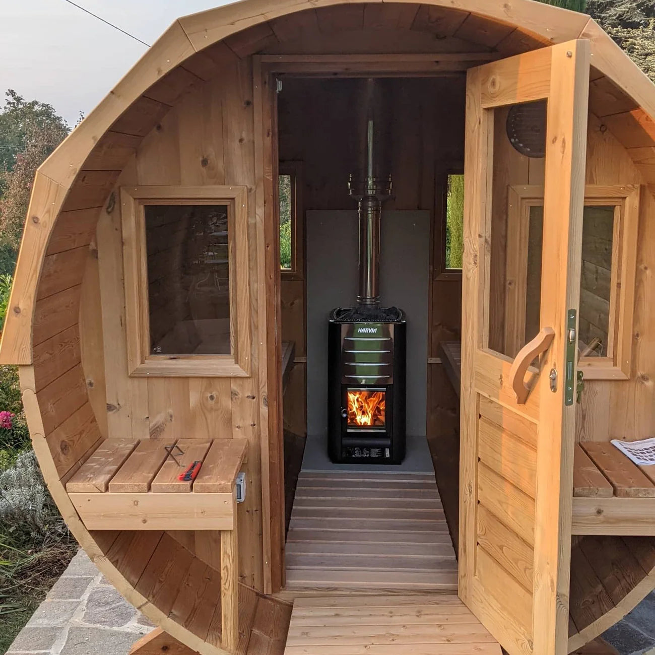 Harvia M3 16.5kW Wood-Burning Sauna Stove