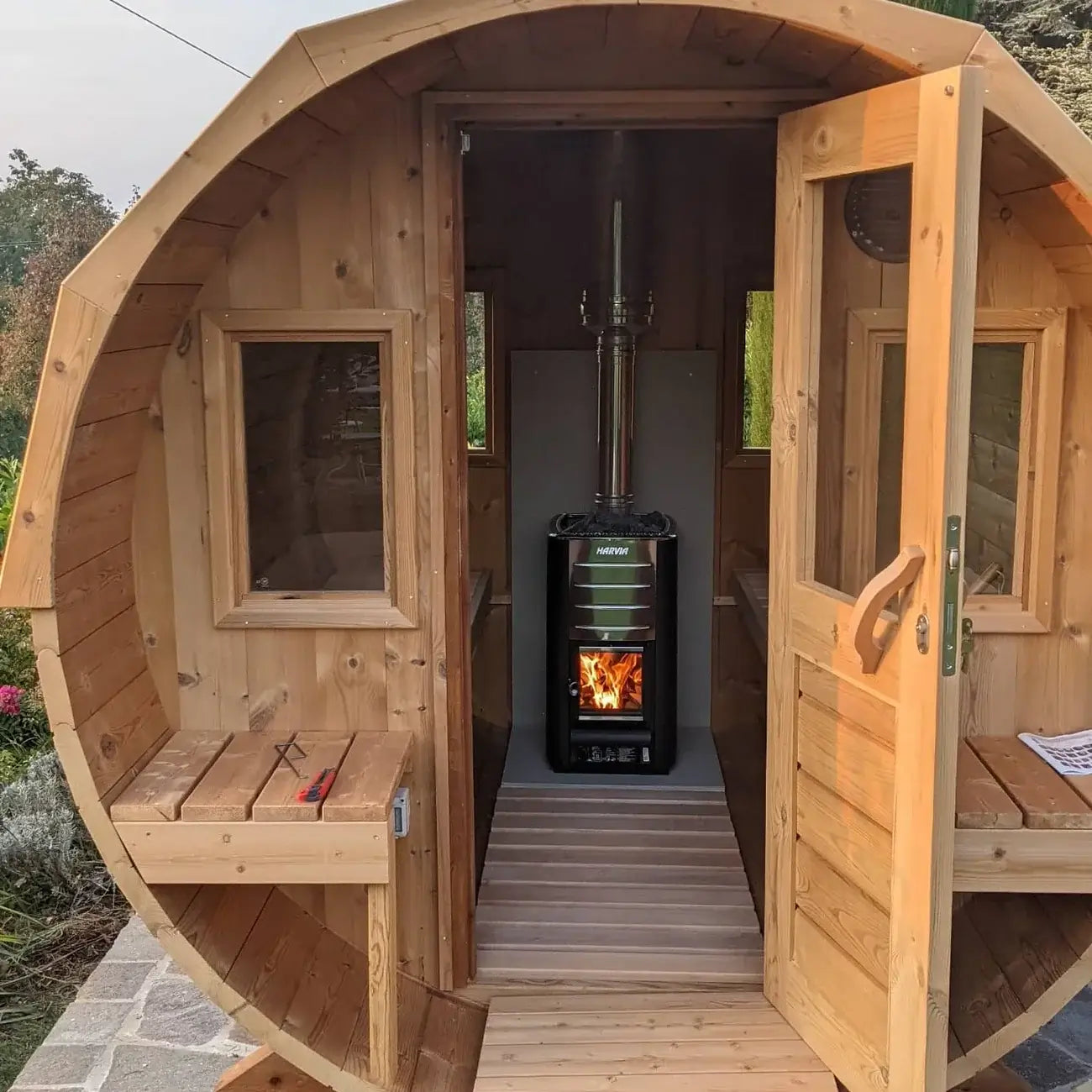 Harvia M3 16.5kW Wood-Burning Sauna Stove