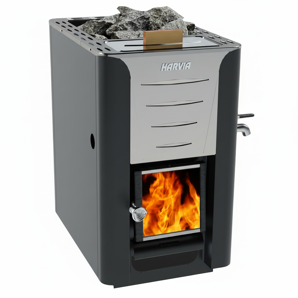 Harvia 20 PRO 24kW Wood-Burning Sauna Stove