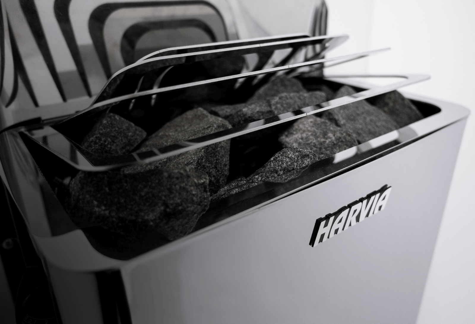 Harvia The Wall Electric Sauna Heater w/ Built-in Controls 6/8kW