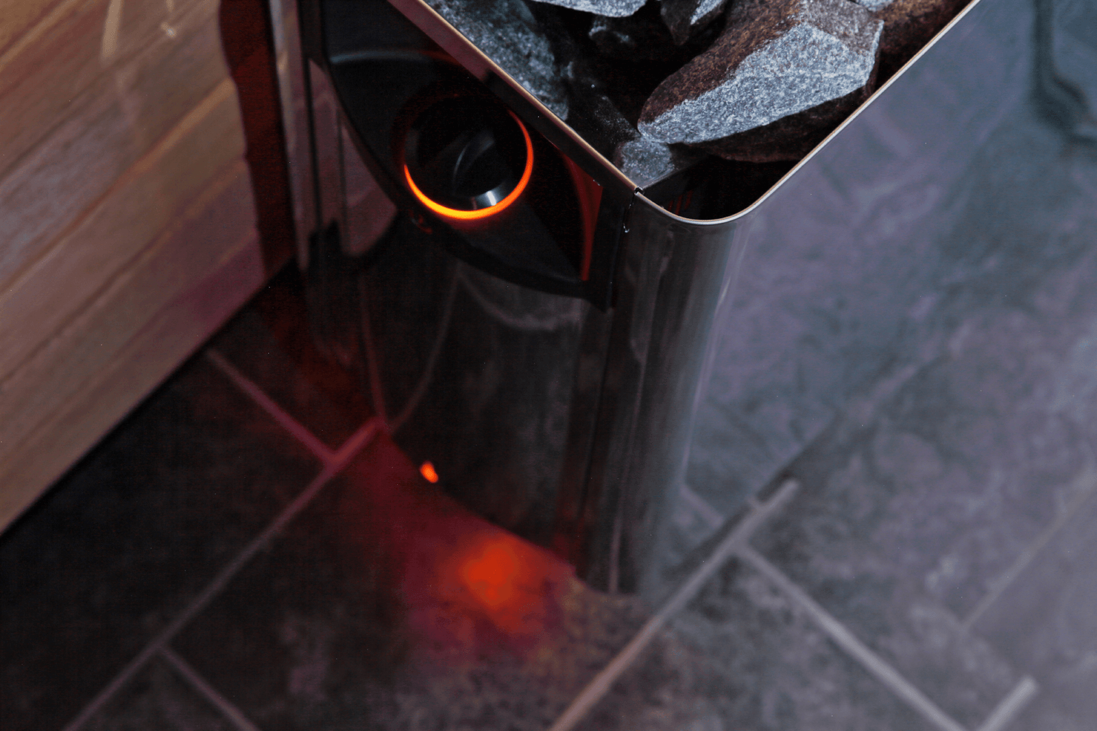 Harvia The Wall Electric Sauna Heater w/ Built-in Controls 6/8kW