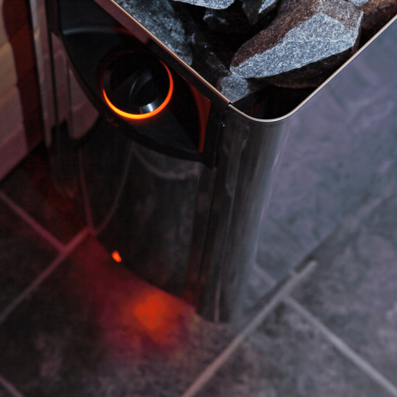 Harvia The Wall Electric Sauna Heater w/ Built-in Controls 6/8kW