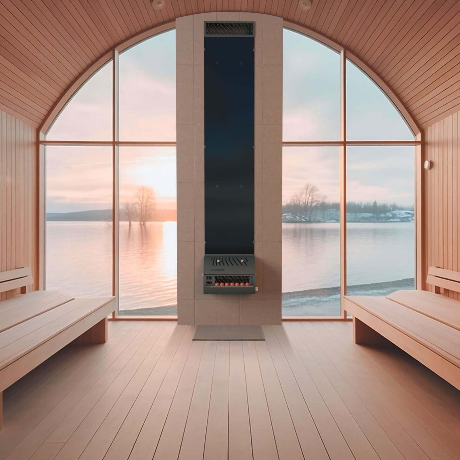 Saunum Sauna Temp & Steam Equalizer 75"Height | AirSolo 70