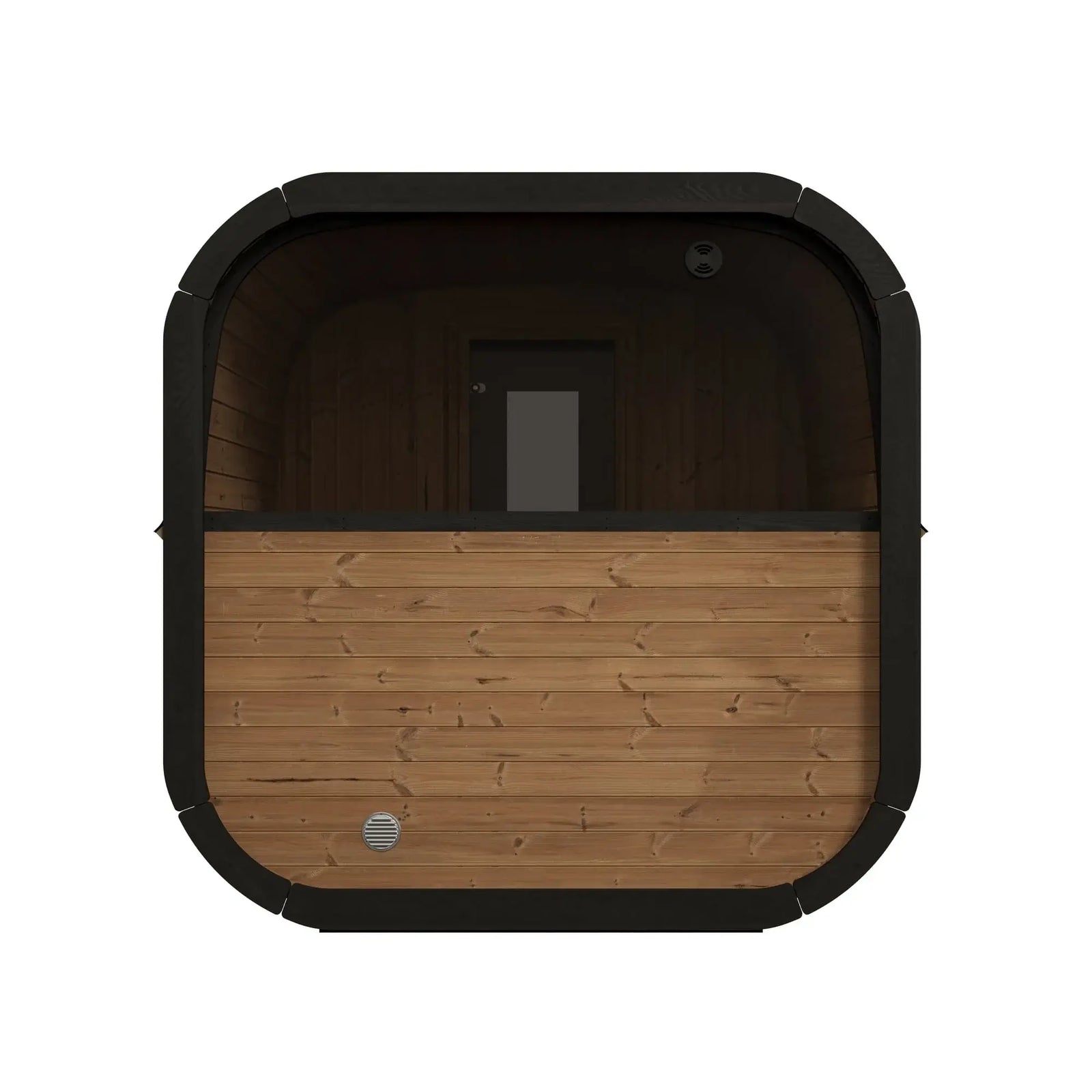 SaunaLife CL12GCP 8-Person Cube-Series Outdoor Sauna Kit