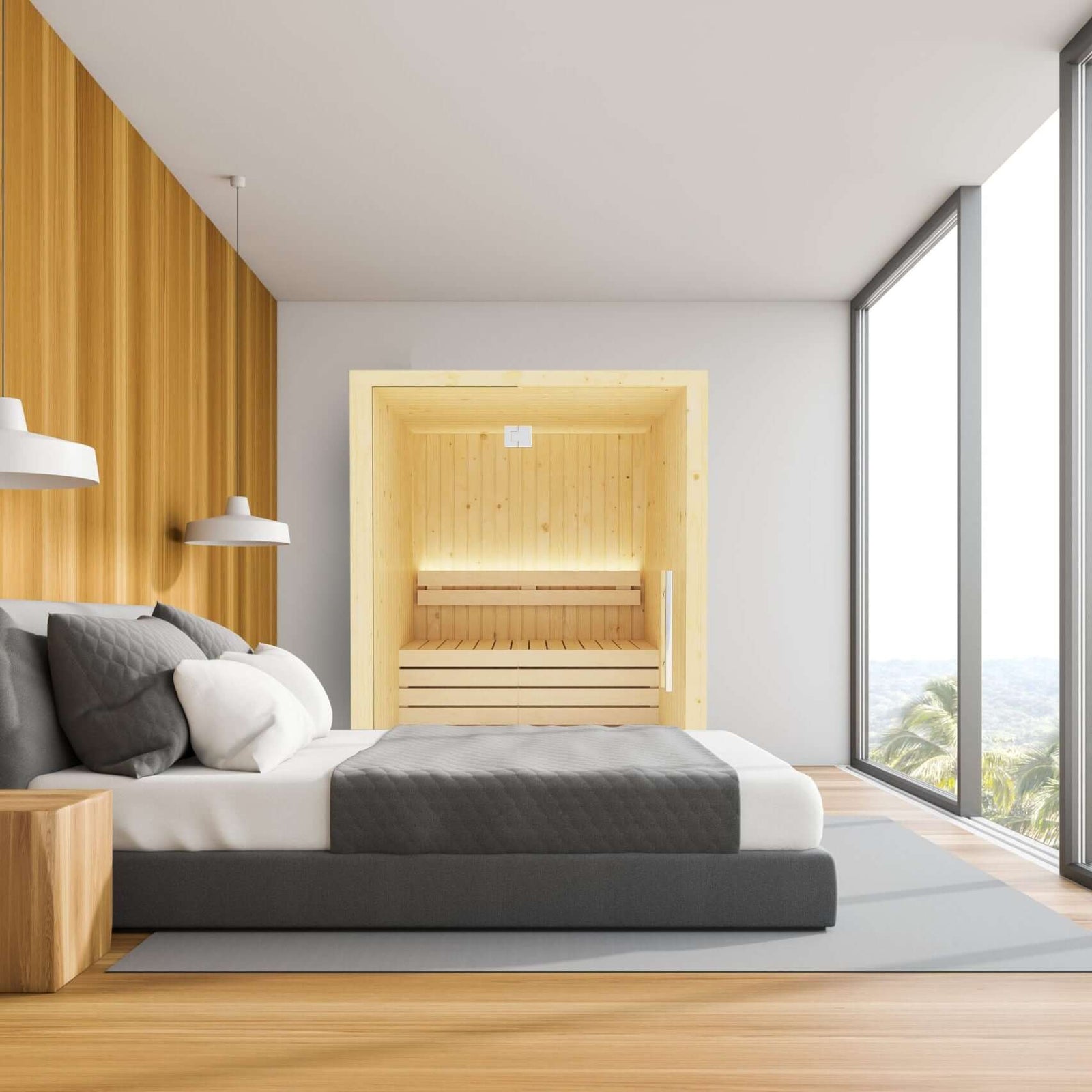 Saunalife X2 Traditional 2 Person Indoor Sauna