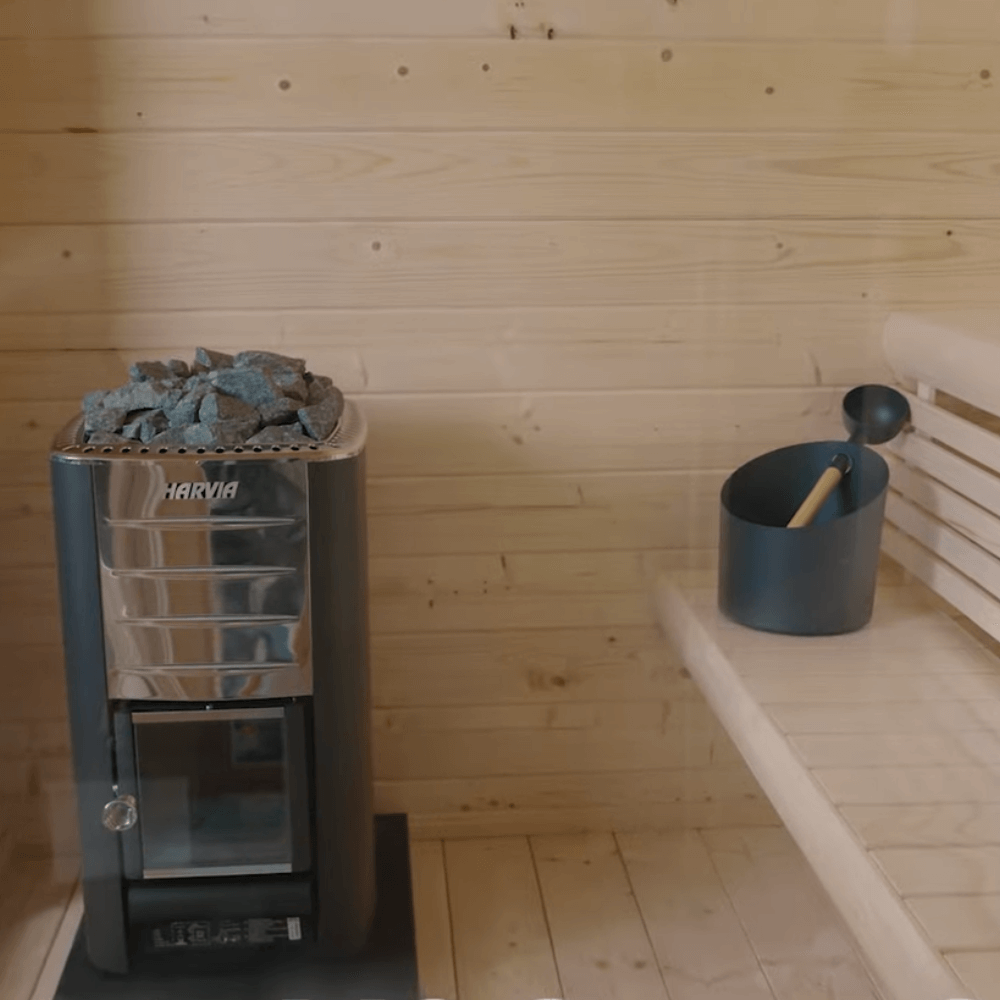 Saunalife G4 6 Person Traditional Outdoor Cabin Sauna