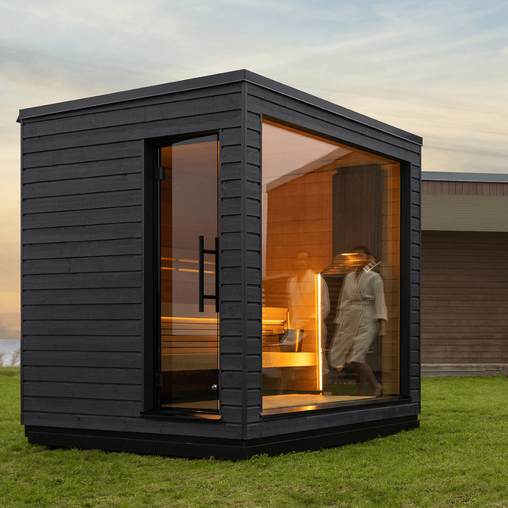 SaunaLife G6 5-Person Pre-Assembled Outdoor Sauna