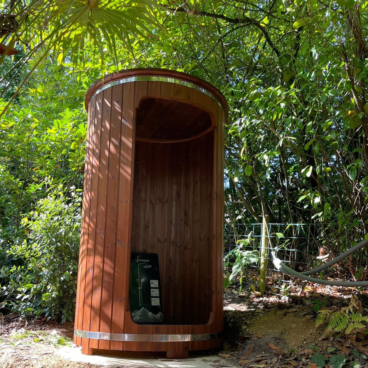 Saunalife R3 Outdoor Barrel Shower