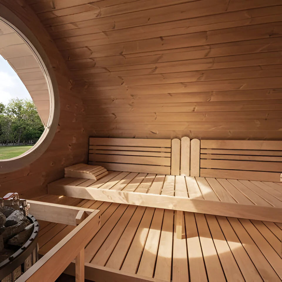 Saunalife G11 sauna suite interior