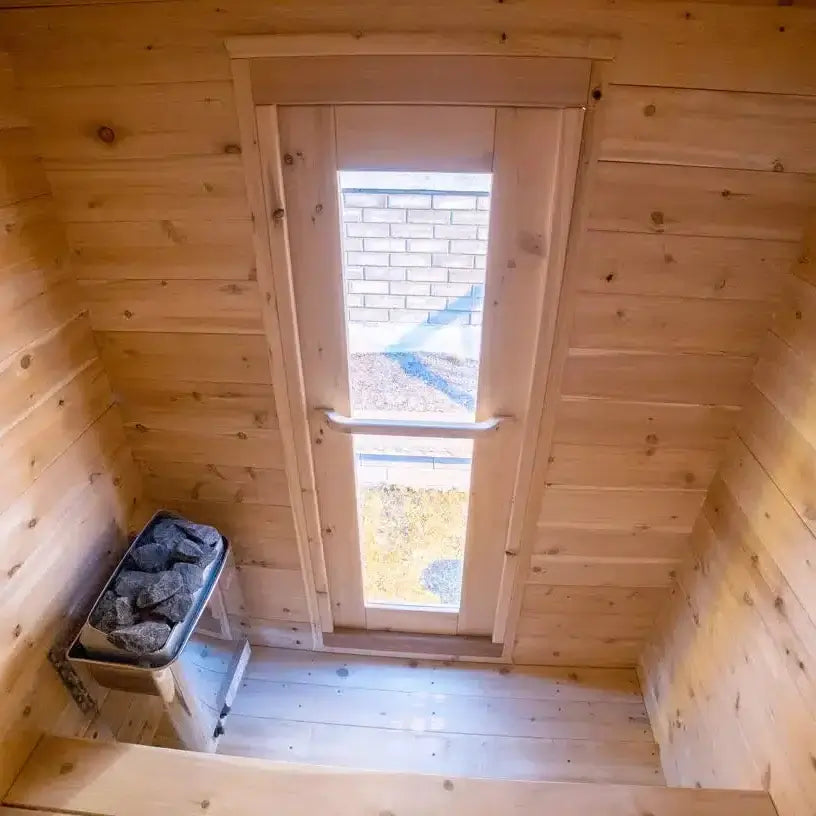 Dundalk Leisurecraft Canadian Timber 2-3 Person Granby Cabin Sauna | CTC66W