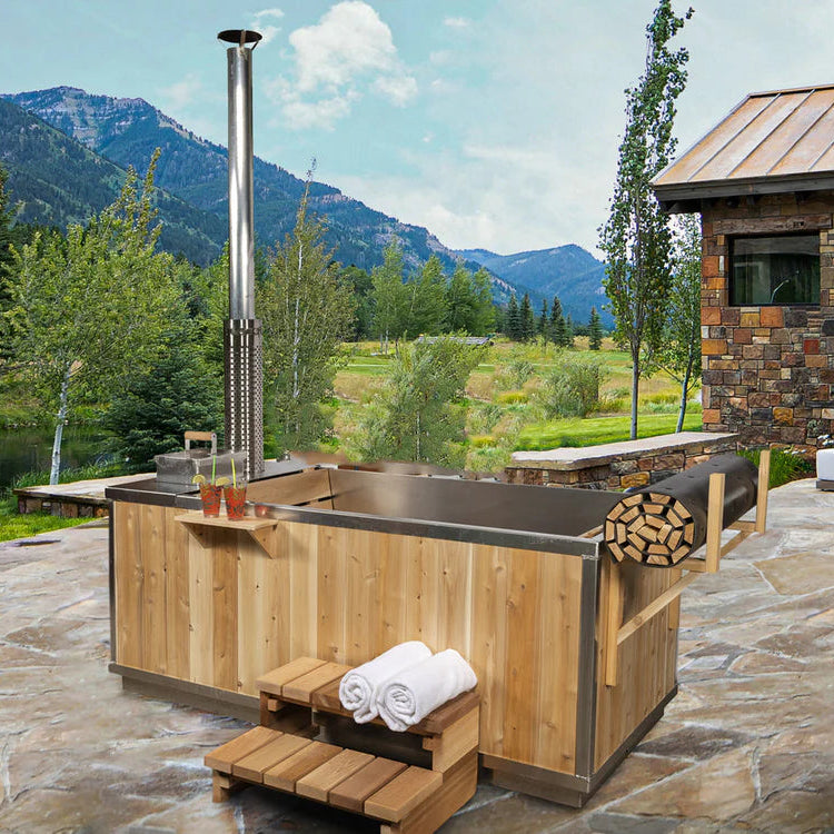 Dundalk Leisurecraft The Starlight Wood-Burning Hot Tub | CT372W