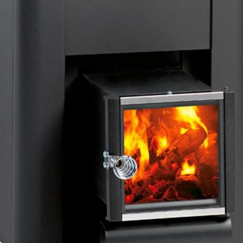 Harvia PRO 20 SL 24kW Wood-Burning Sauna Stove w/ Exterior Feed