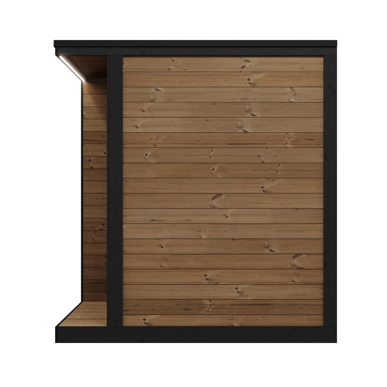 SaunaLife GL4 sauna with white background.