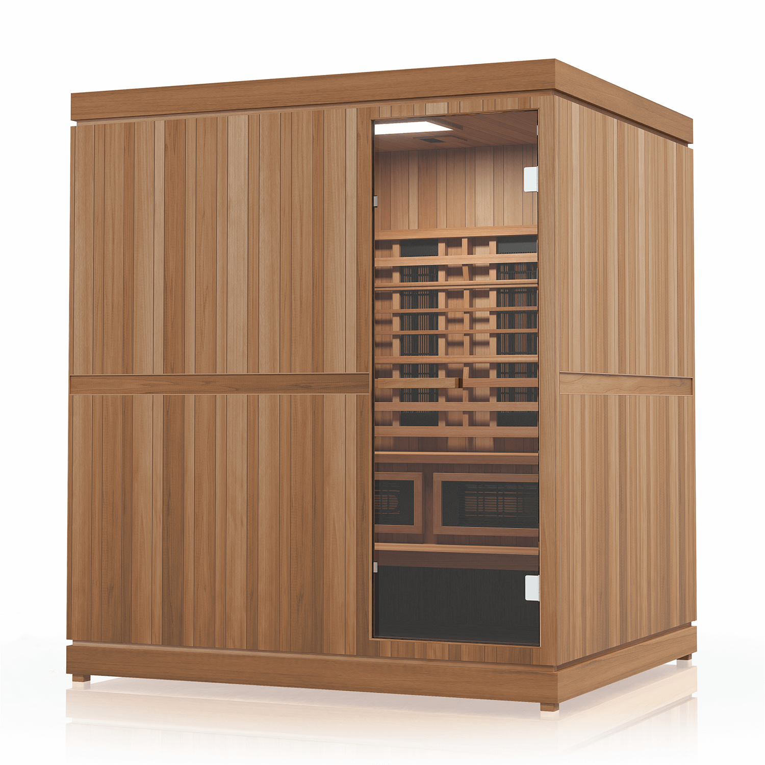 Finnmark Designs Trinity XL 4-Person Infrared & Traditional Steam Combo Sauna | FD-5